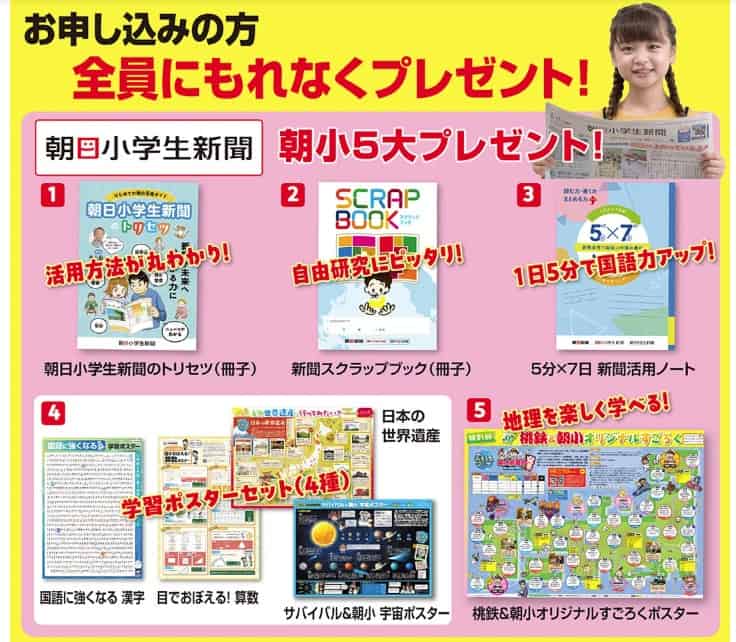 朝日小学生新聞キャンペーン2025年6月